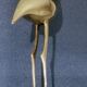 Ibis en bronze doré art déco
