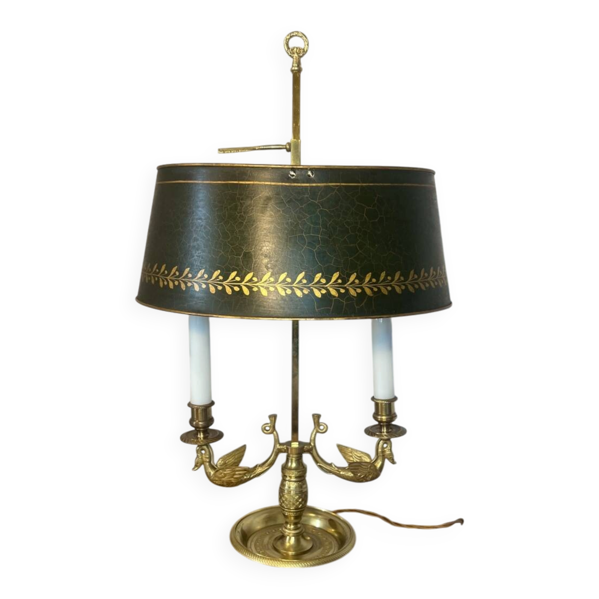 Lampe bouillotte cygnes