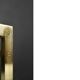 Vintage Mid-Century Italian Modern Brass Coffee Table with Stone Top, 1970s