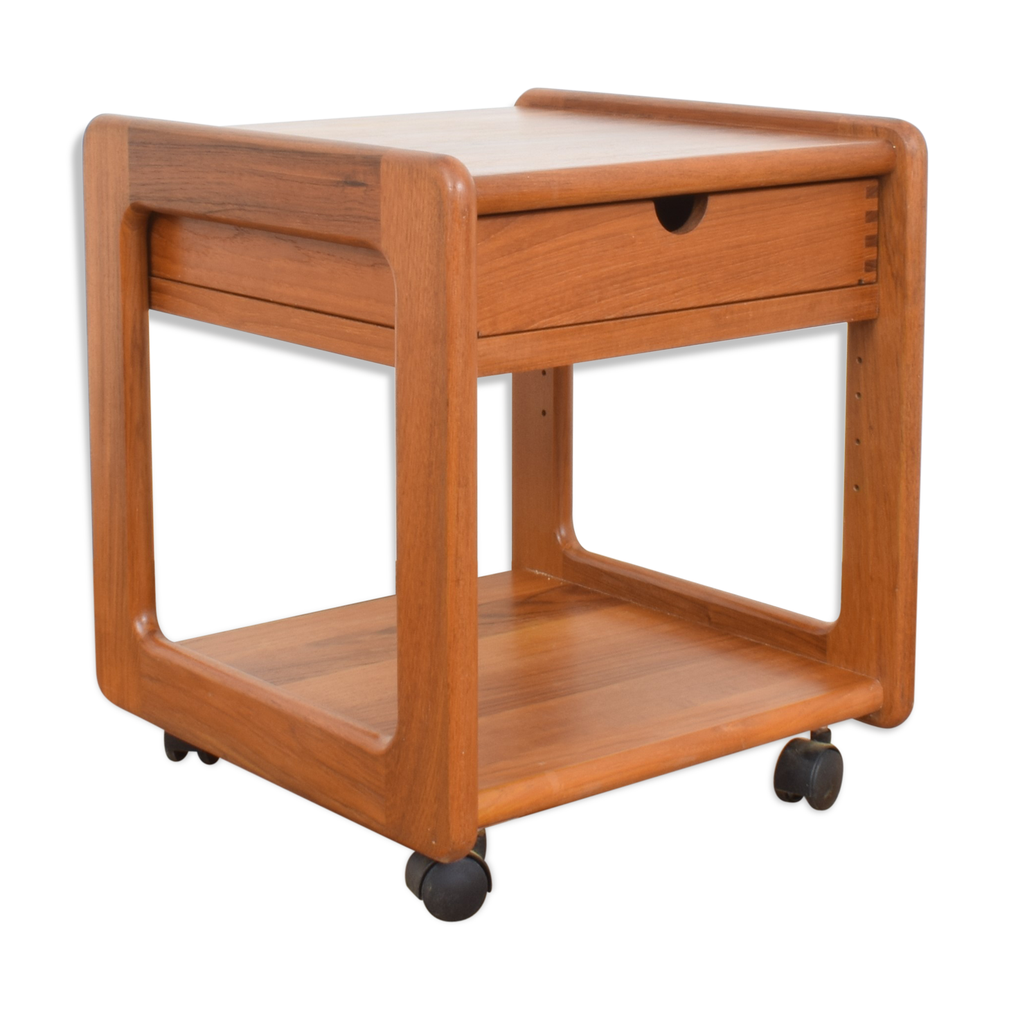 Mid-Century Danish Teak Side Table, 1970s