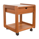 Mid-Century Danish Teak Side Table, 1970s