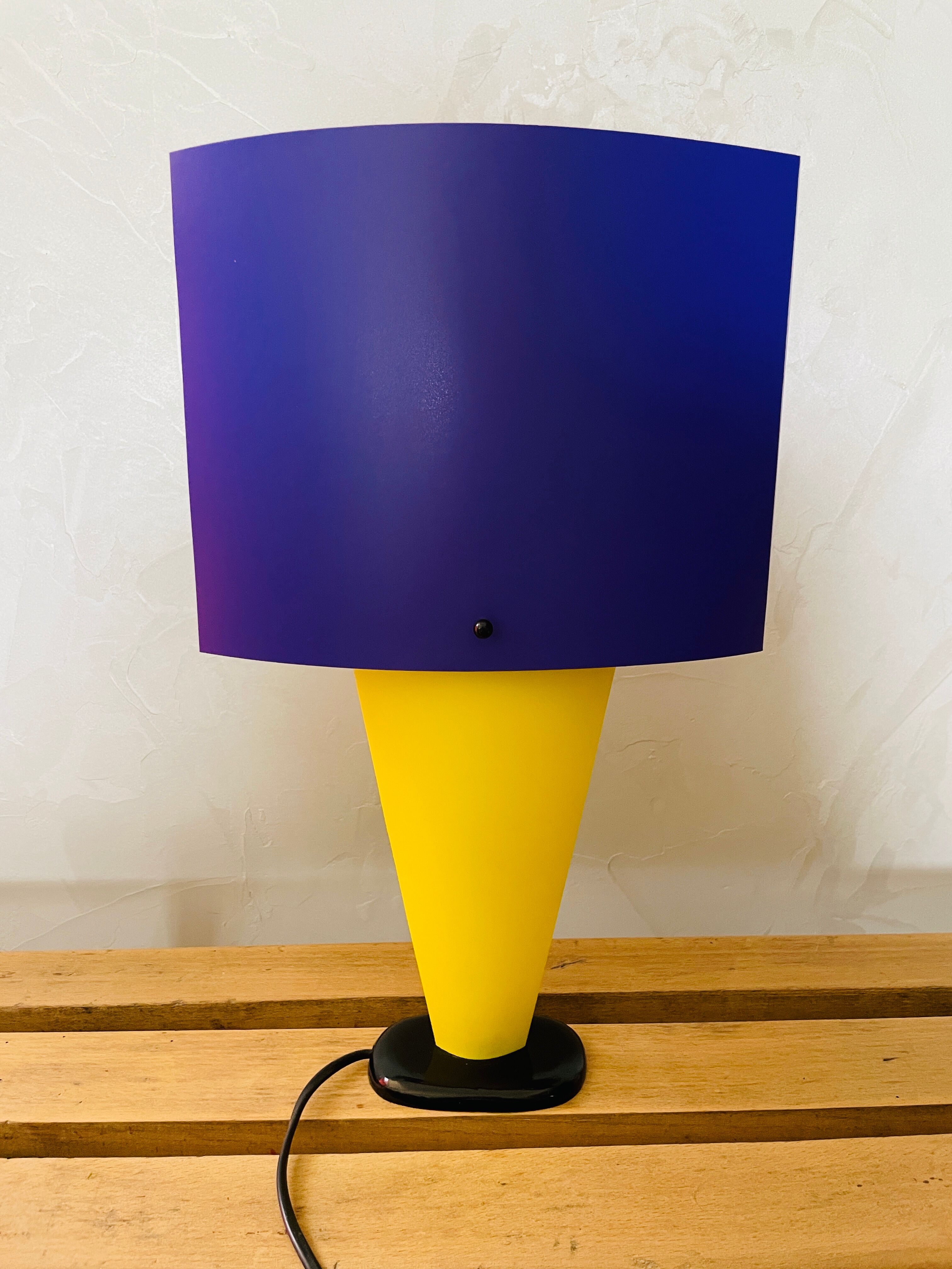Vintage lamp P Tourancheau for axis paris 1980