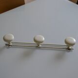 Triple coat rack hook vintage 60's