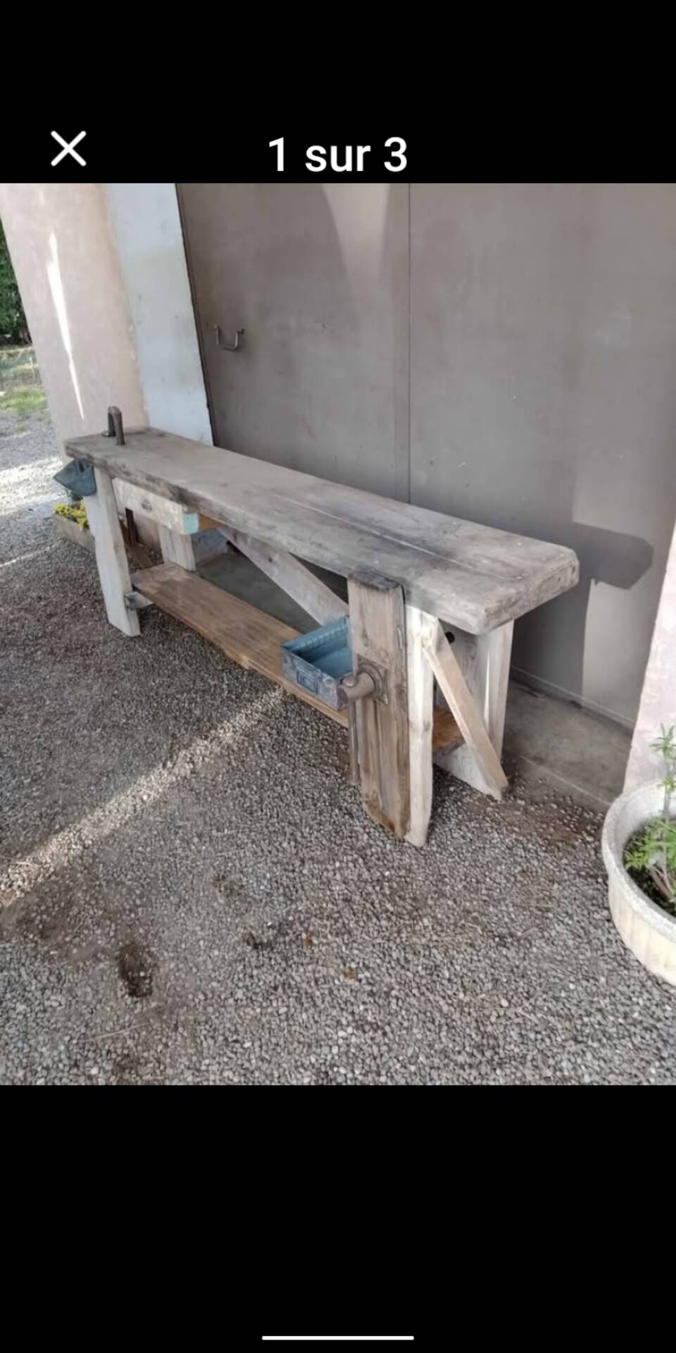 Établi de menuisier
