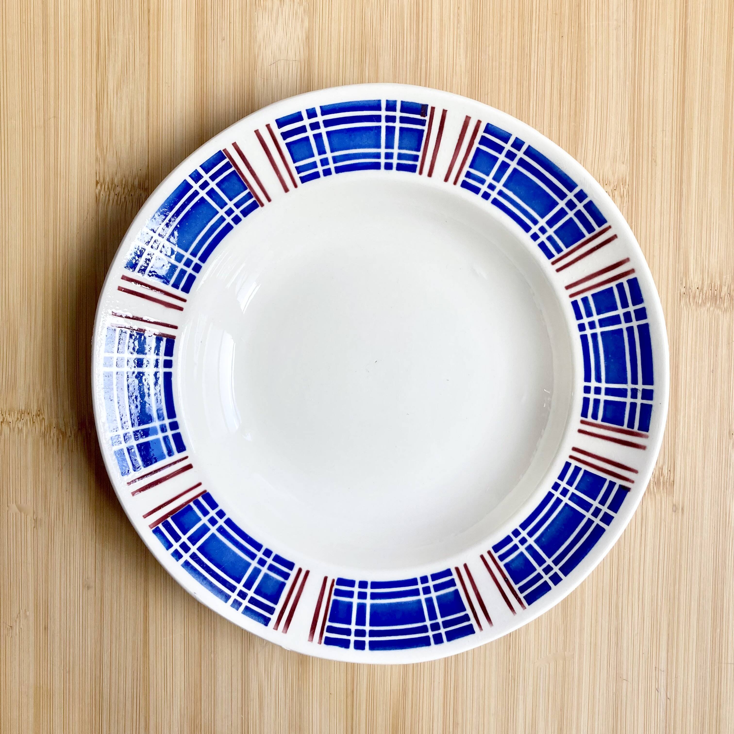 Art Deco Badonviller iron earth plates