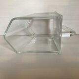 Old thick glass drawer tray