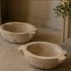 Antique Italian Hand-Carved Marble Basins, Early 20th Century
