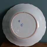 Assiette en faïence de Desvres signée Fourmaintraux Courquin 19 ieme