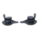 Pair of covered ceramic vintage trembler cups