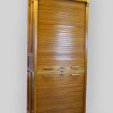 Roller Shutter Filing Cabinet from Jerry, USA, 1930s