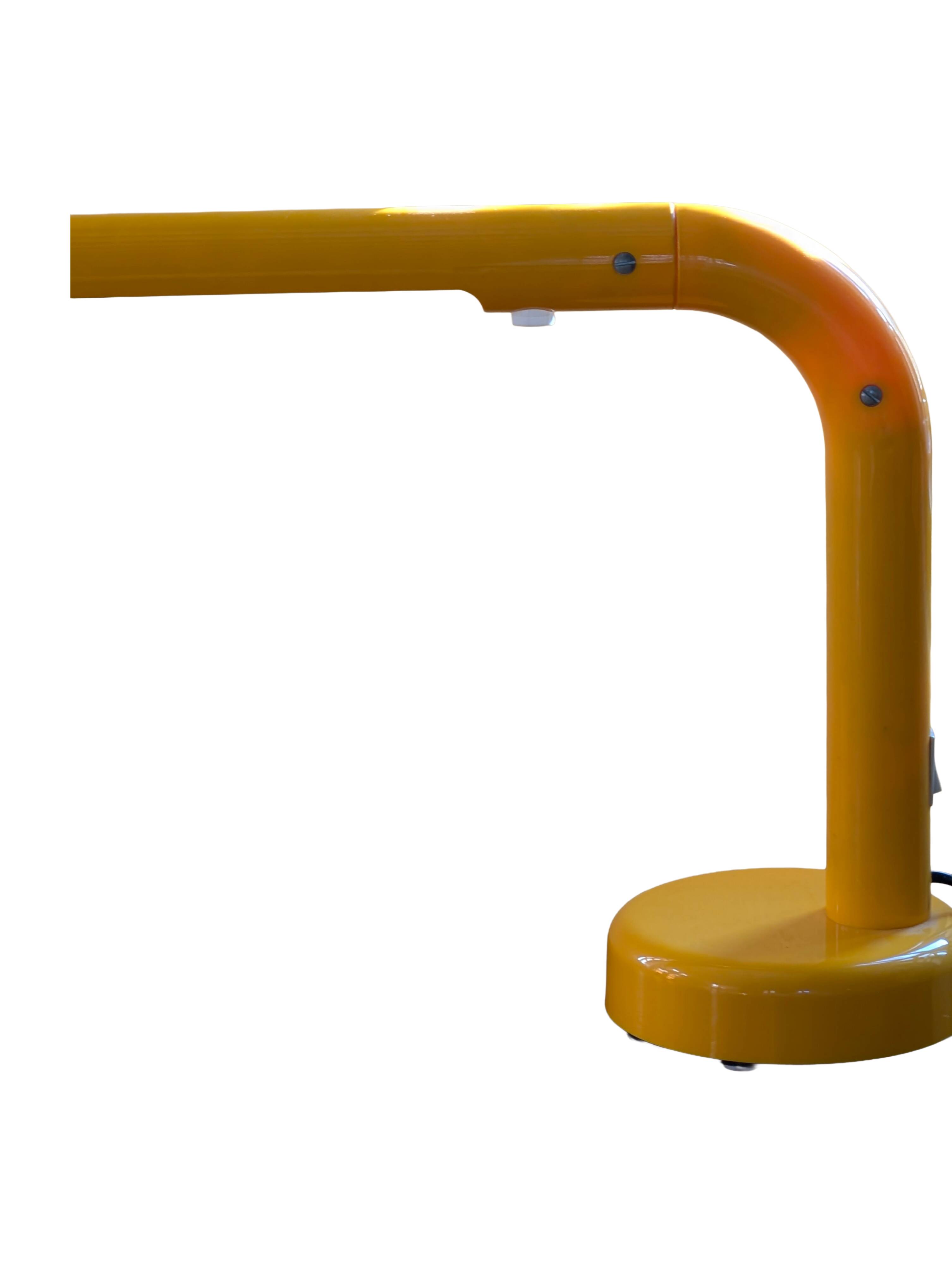"Tuben Lamp" desk lamp in yellow – Anders Pehrson - Ateljé Lyktan – Sweden