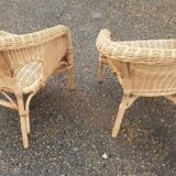 Child rattan chairs