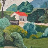 Landscape oil painting 1930