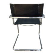 Fauteuil cantilever style MR20 (Mies van der Rohe)