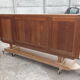 Sideboard fish oak 1940 art deco modernist Gaston