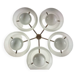 Chandelier Triclinio5 lampshade Vico Magistretti