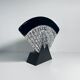 Large Murano glass fan lamp - 1980s Art Deco