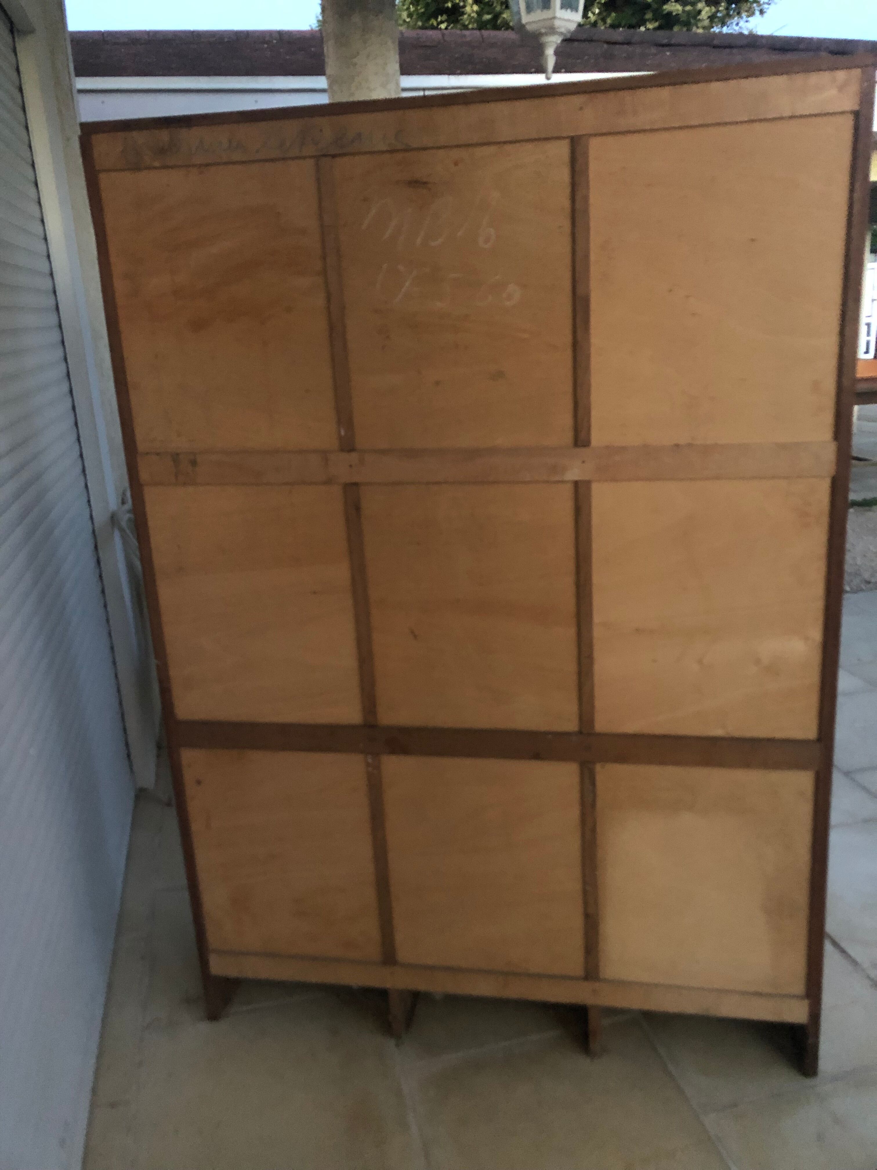 Cabinet binder oak curtains