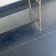 Vintage 1960 String wall shelf black and gold - 60 x 48 cm