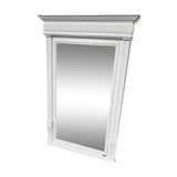 Beveled trumeau mirror