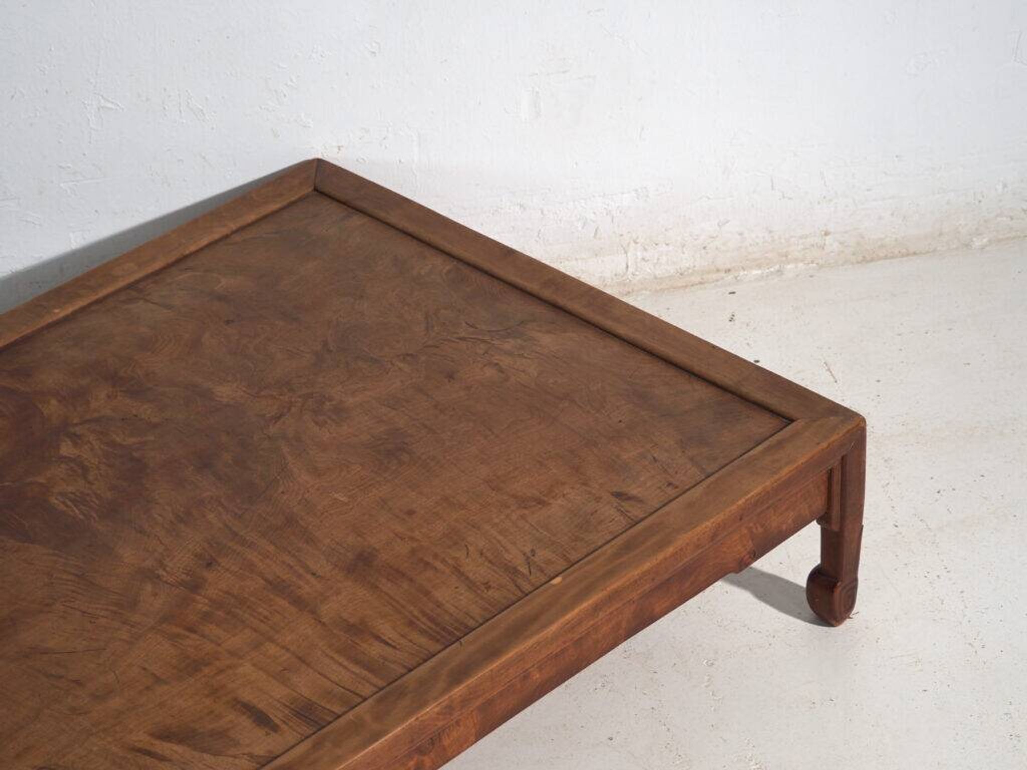 Antique Japanese low table made of keyaki wood – Japan, circa 1900