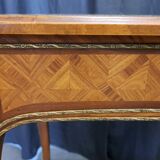 Louis XV style living room table in marquetry