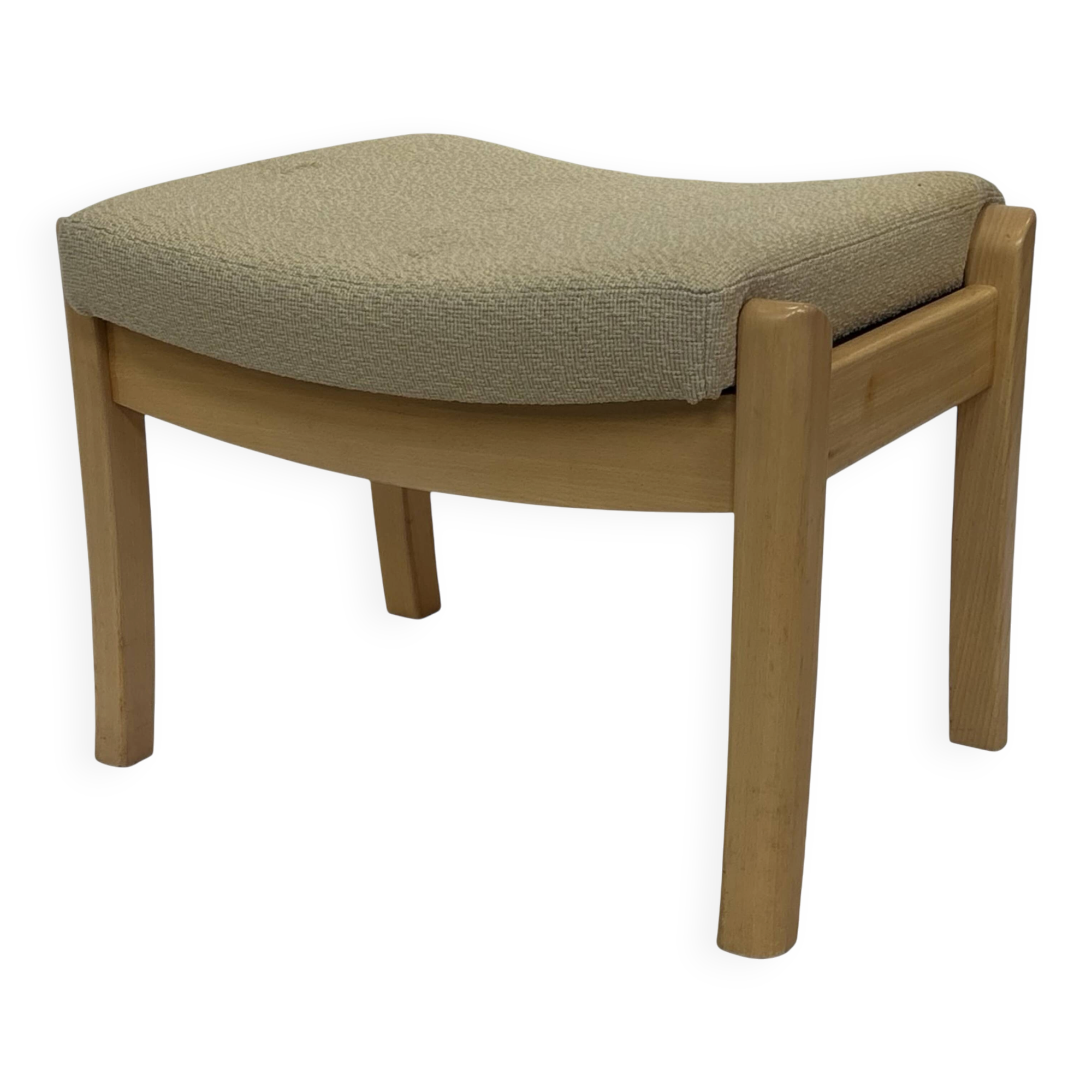 Pouf vintage Farstrup, repose-pieds, design danois