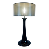 Large 80s designer tulip foot lamp