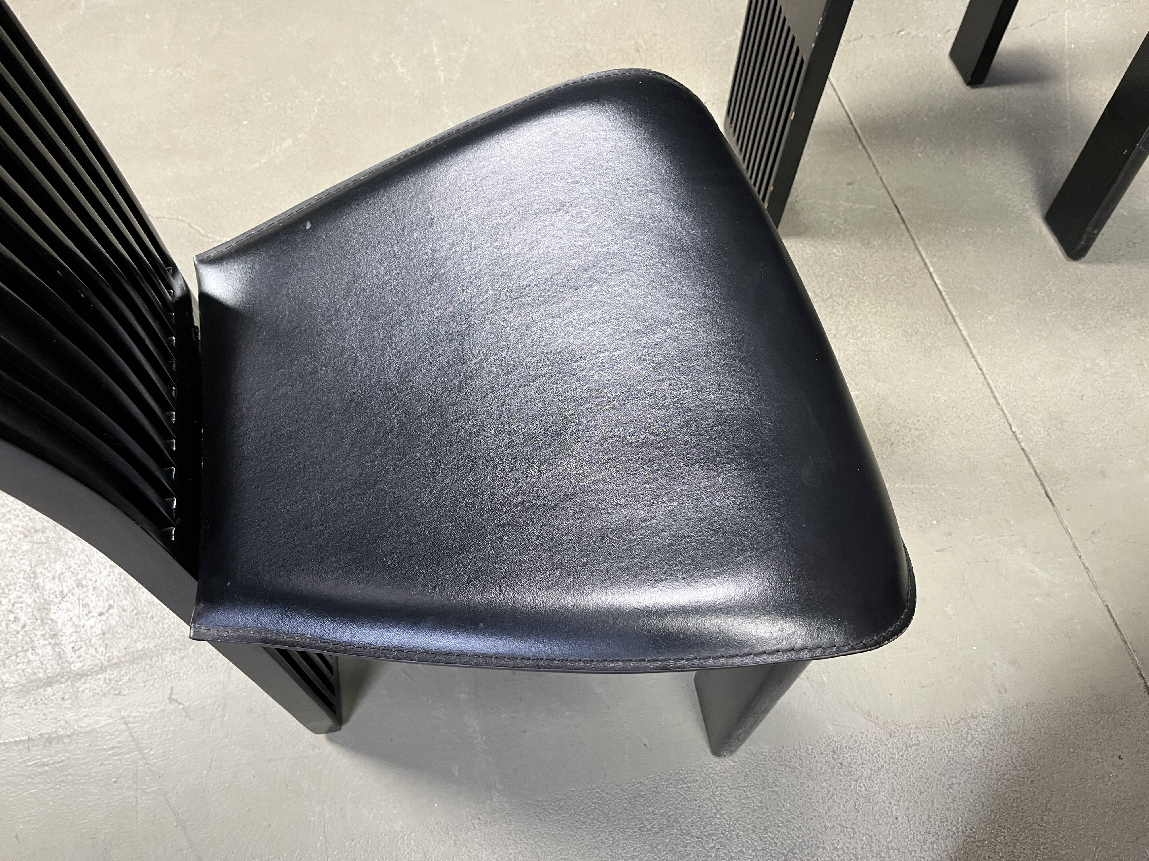 Vintage dining chairs by Pietro costantini, 1980s, set of 6