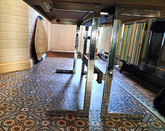 Rosewood dining table