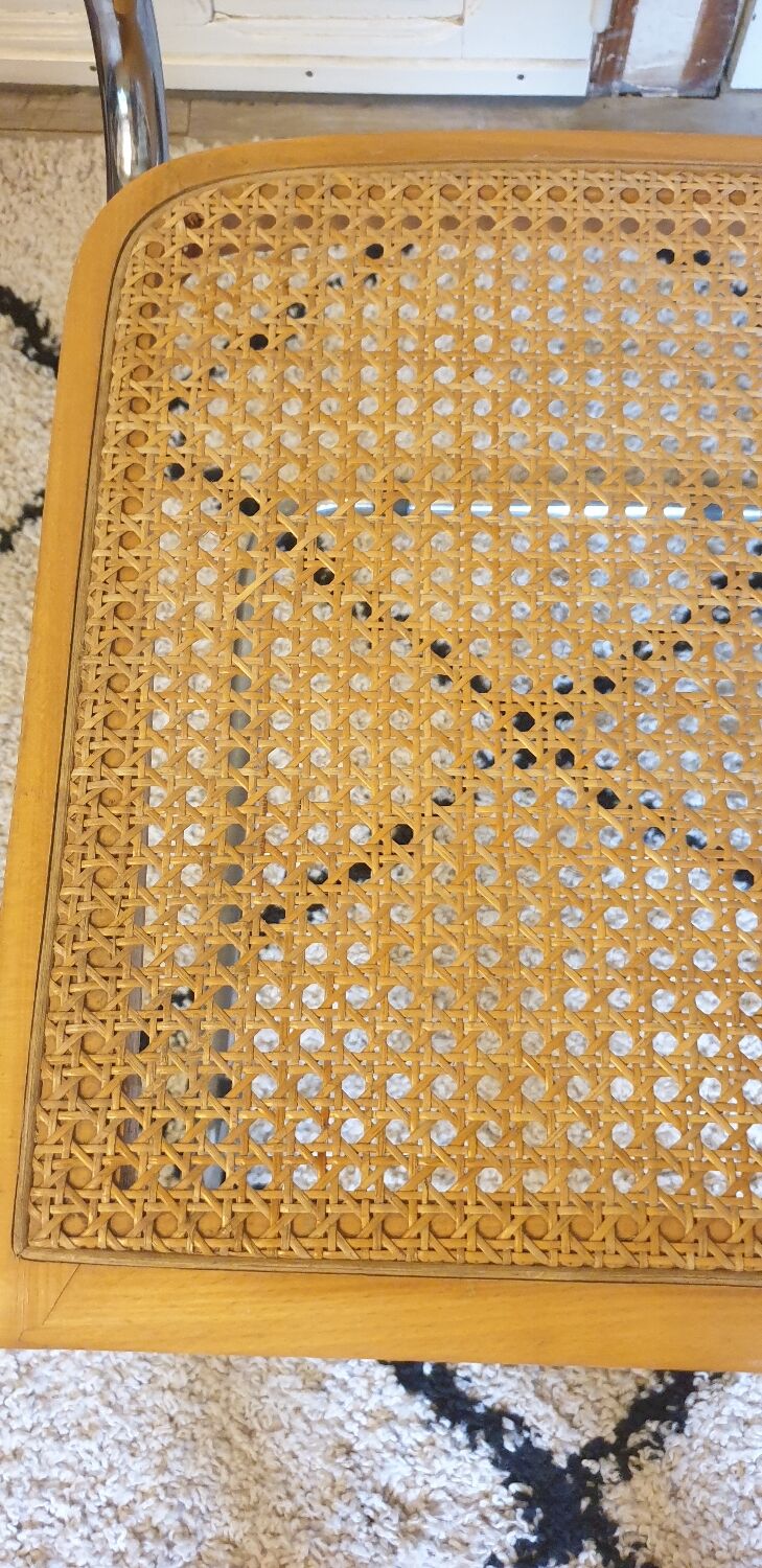 Pair of Cesca B32 Breuer chairs