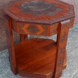 Coffee table (tea table) and stools x 4, 1960s.