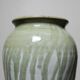 Wabi-Sabi Modernist Vase, Handcrafted Stoneware with Vintage Ash Glaze