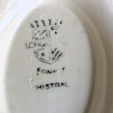 Saucière on Longchamp earthenware display - Mistral model