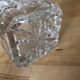 Bohemian crystal whiskey decanter from the 1950s