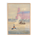 Port de Hambourg, huile sur toile, 53 x 73 cm
