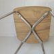 Set of 4 Vintage Dining Chairs Space Age Mid Century Modern Italy 1950's