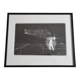 Futuristic black and white photograph, signed silver print, 40 x 50 cm.