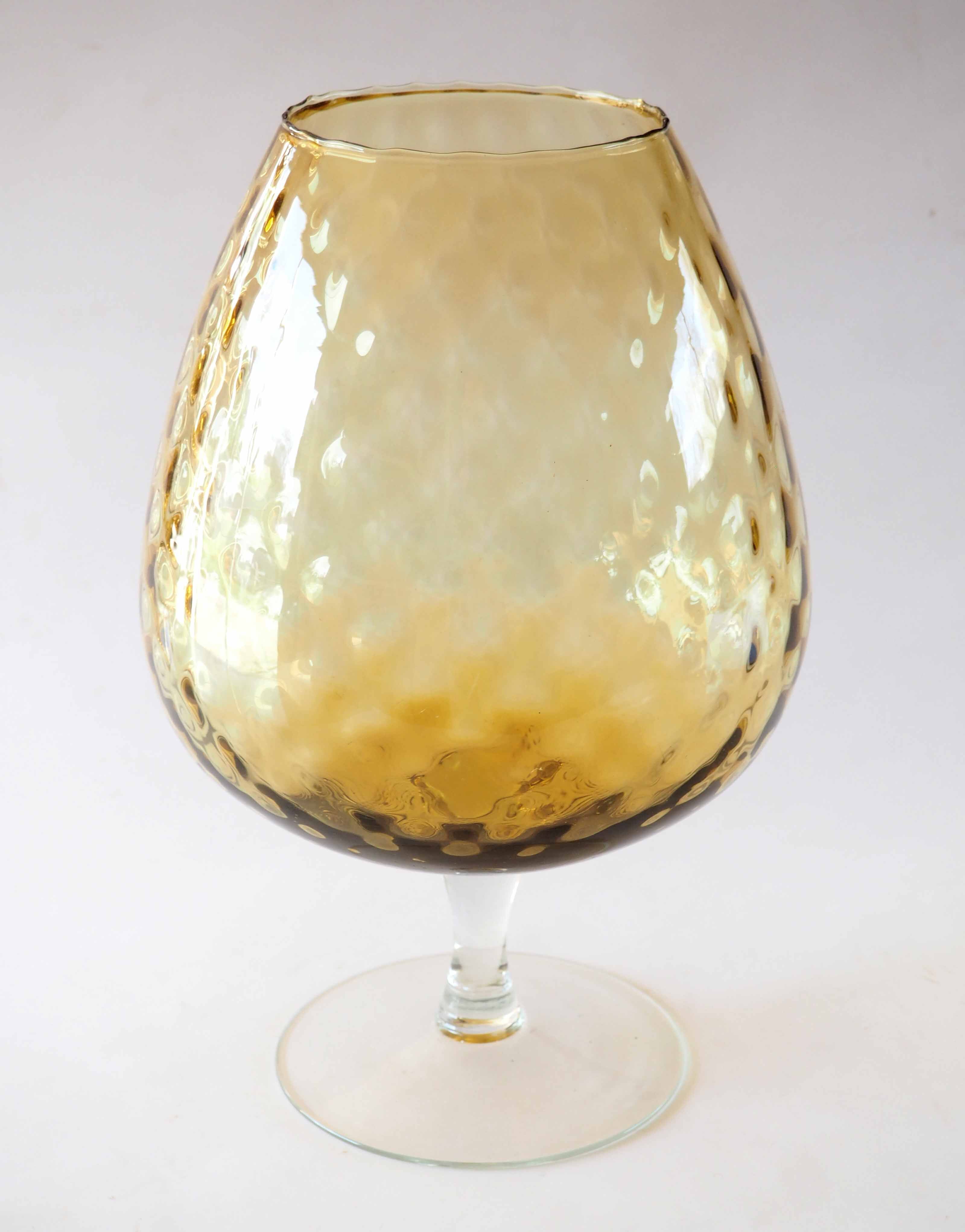 Italian glass vase
