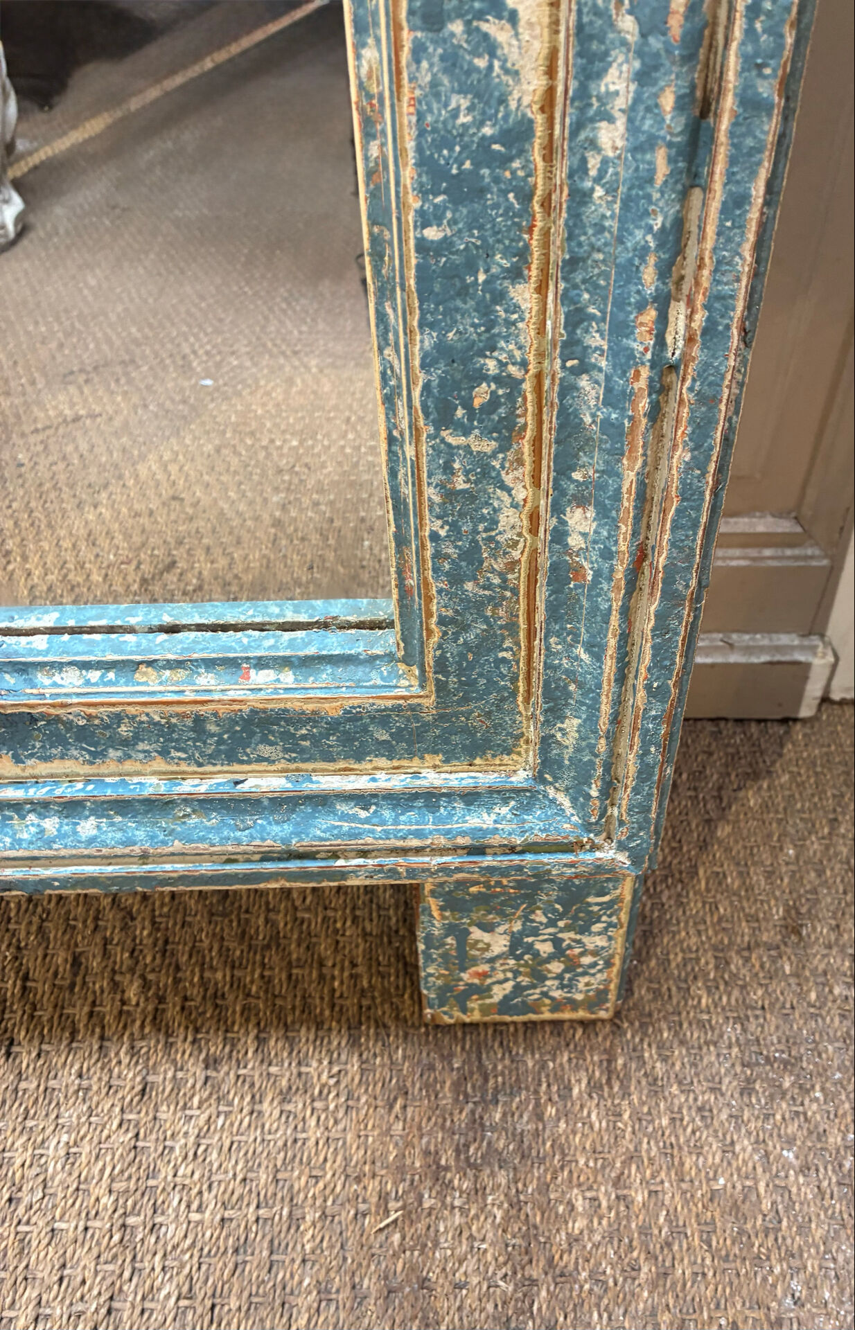 Old entrance mirror