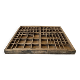 Étagère pour miniatures, casier d’imprimeur