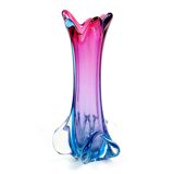 Vase en verre de Murano du milieu du siècle de Fratelli Toso, années 1950