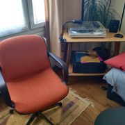 Fauteuils de bureau vintage orange pour Comforto 1980