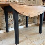 Round table with shutters
