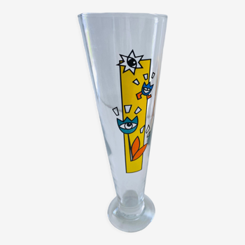 Ritzenhoff beer glass 80s