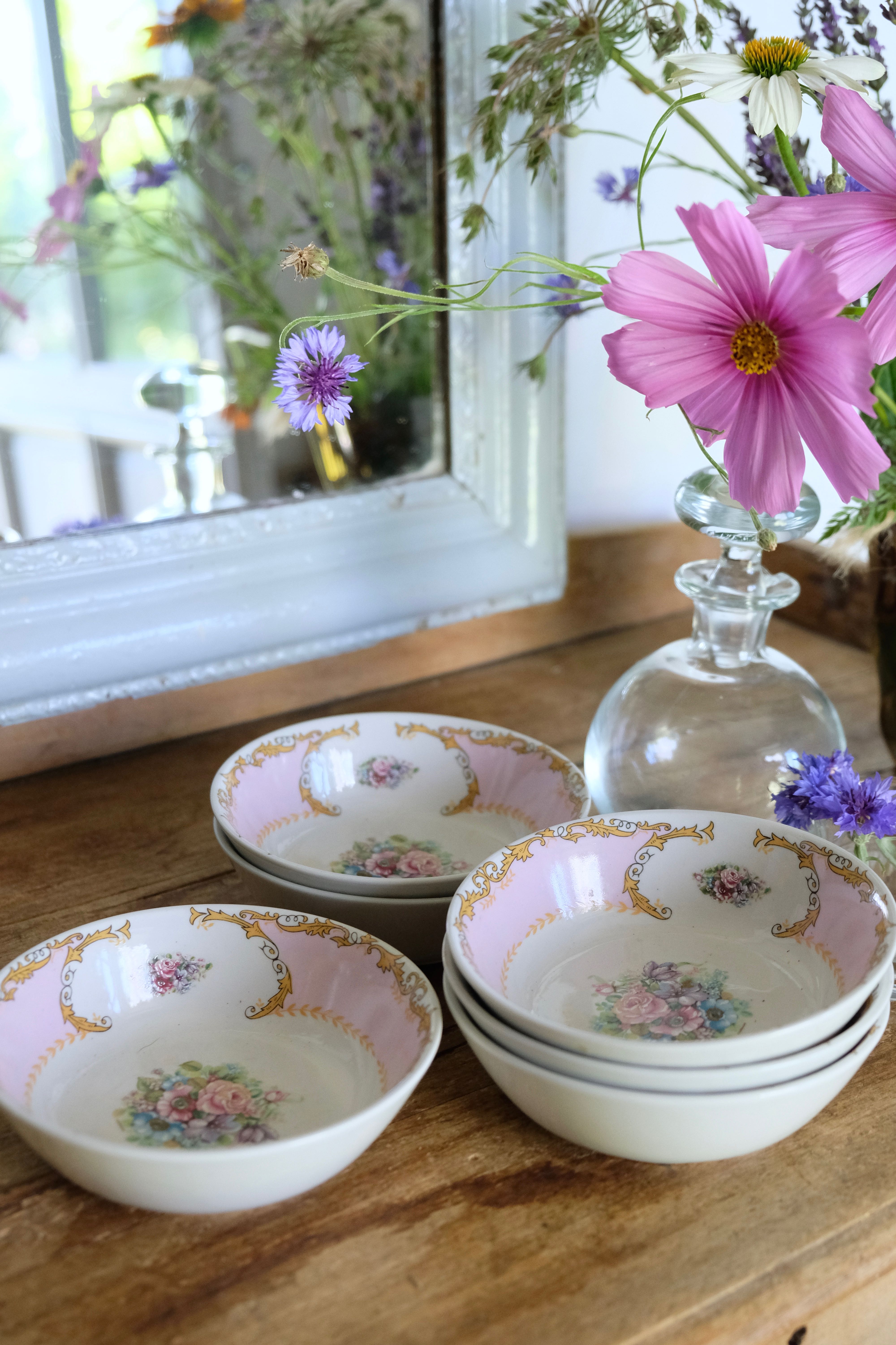 Ensemble de 6 bols coupelles en porcelaine italienne