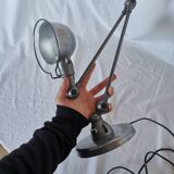 Jieldé SI333 lamp, raw steel, Lyon, France