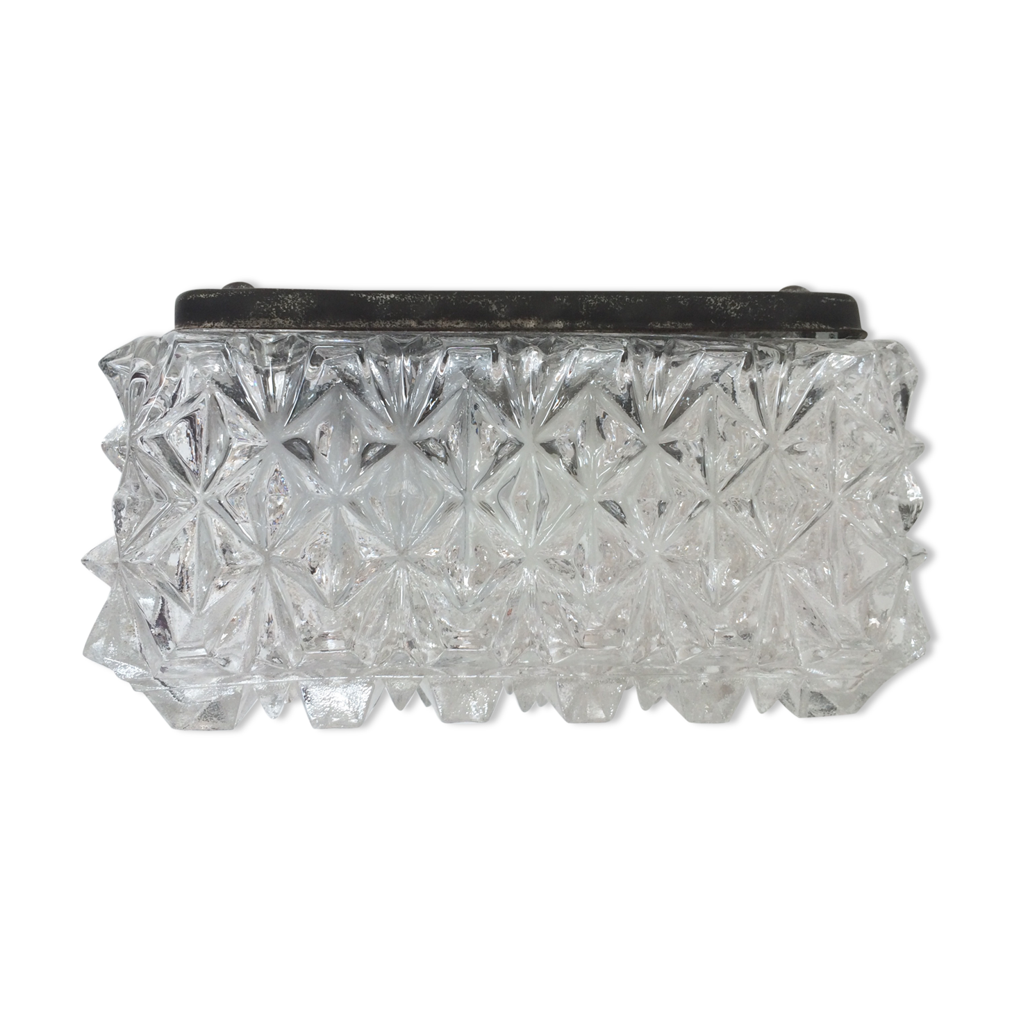 Ceiling light 50s glass