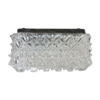 Ceiling light 50s glass