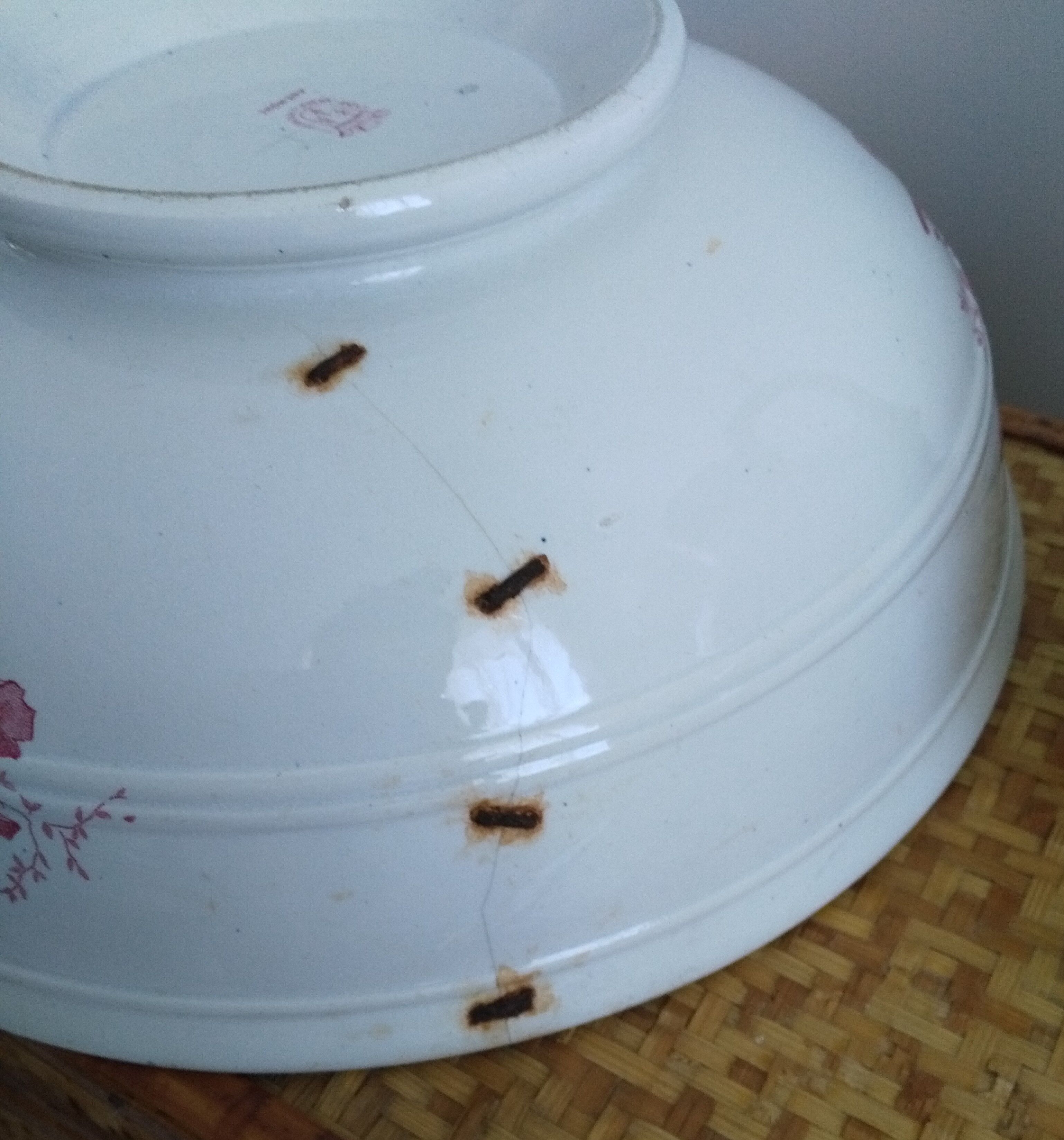 St Amand Hamage vintage toilet bowl